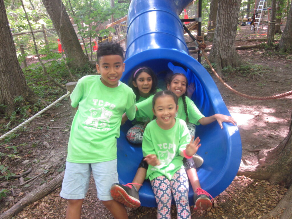 Group photo of Elementary TCPS Summer Camp students.